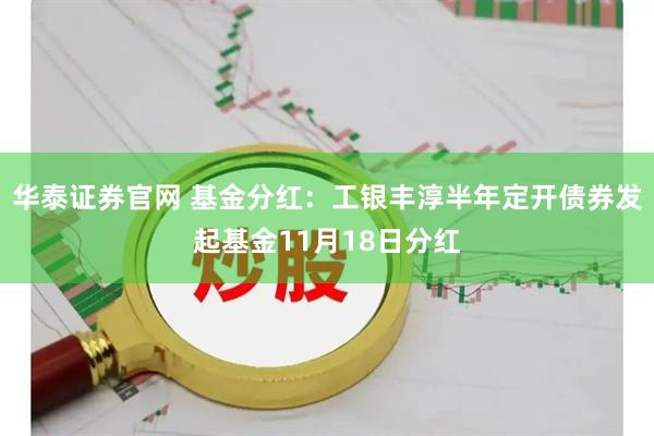 华泰证券官网 基金分红：工银丰淳半年定开债券发起基金11月18日分红