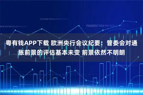 粤有钱APP下载 欧洲央行会议纪要：管委会对通胀前景的评估基本未变 前景依然不明朗