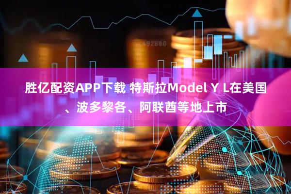 胜亿配资APP下载 特斯拉Model Y L在美国、波多黎各、阿联酋等地上市